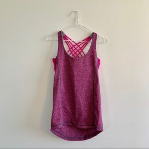 Lululemon tank top with bra insert new!